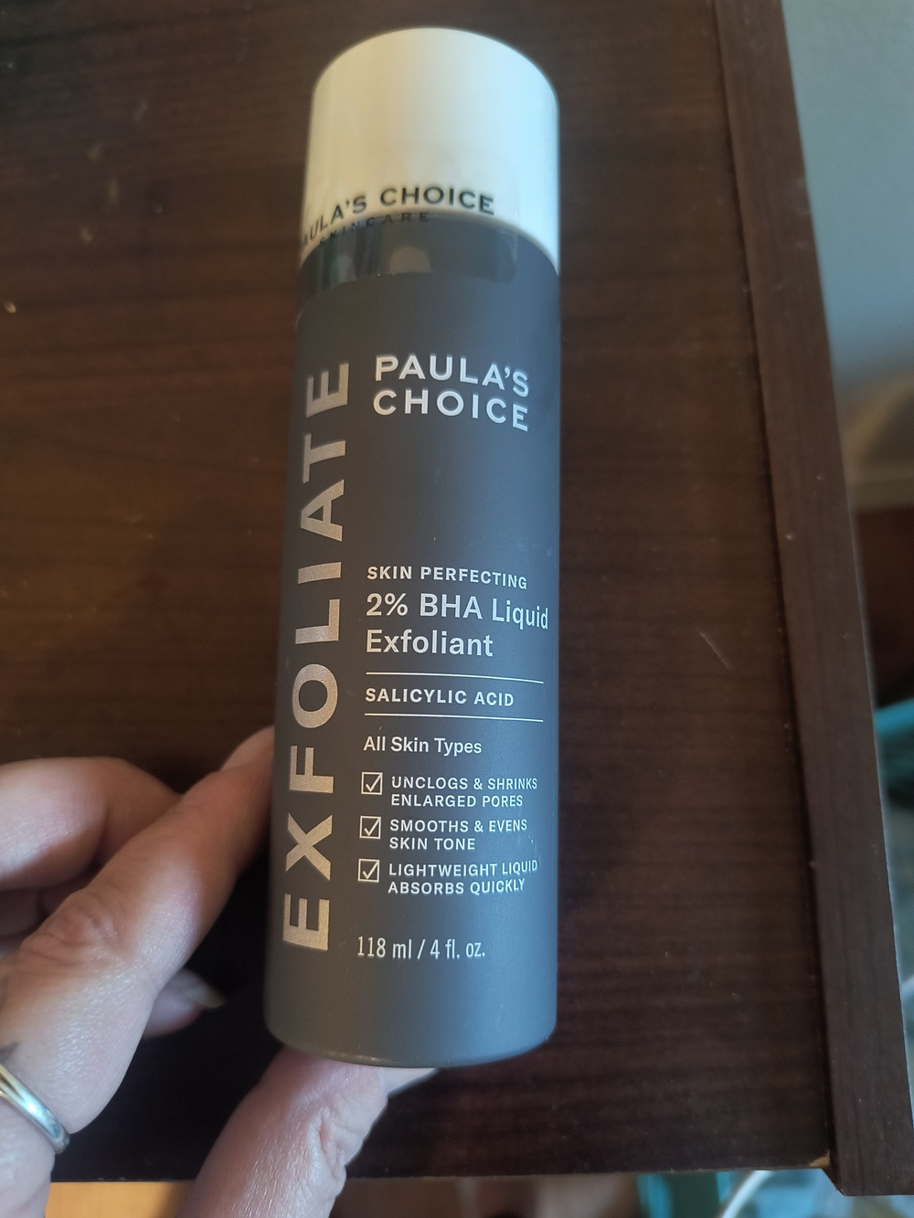 Paula's Choice Gray & White 2% BHA Liquid Exfoliant
